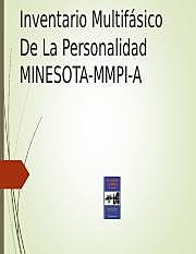 Hathaway publica el inventario multifásico de la personalidad Minnesota