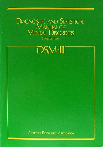 La American Psychiatric Association, publica la tercera edición del DSM (DSM-III)