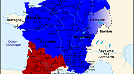 Timeline: Frise chronologique du Royaumes francs