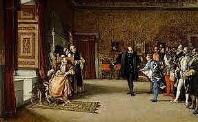 Carlos I abdica en su hijo Felipe y en su hermano Fernando. Se retira al monasterio de  Yuste, donde muere 1558.