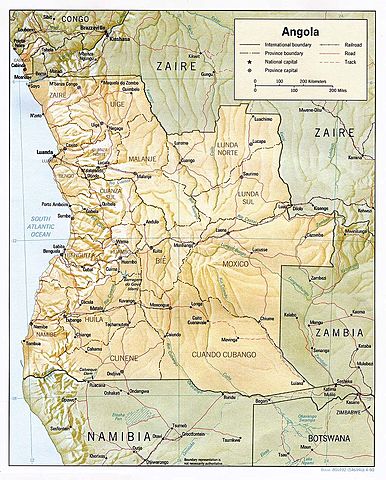 Angola surgió como región autónoma