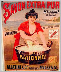 Nace y se desarrolla la industria jabonera en Marsella