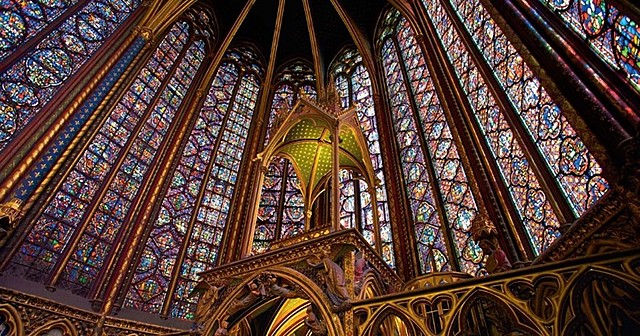 Origen del vitral - Siglo XIII