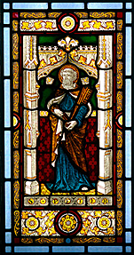 Vitral, técnica del amarillo de plata - Siglo XIV