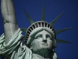 The completion of the Statue Of Liberty