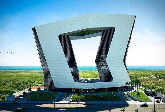 Torre de GSI en Cancún