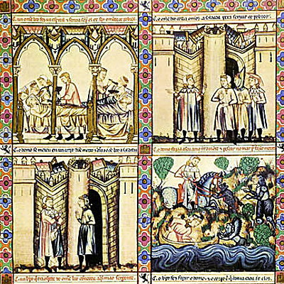 Timeline: Creación de las nuevas tendencias del Arte Gótico