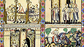 Timeline: Creación de las nuevas tendencias del Arte Gótico