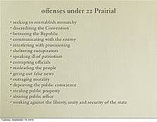 Law of 22 Prairial give Robespierre more power; French army ends threat of foreign invasion