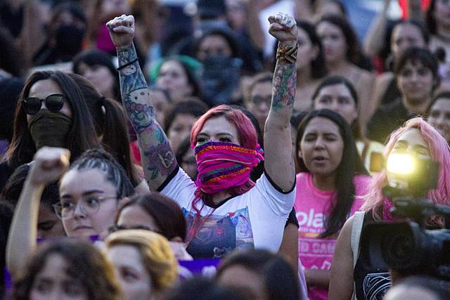 Protestas feministas 12 al 16
