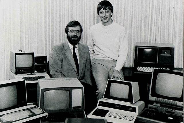 The founding of Microsoft