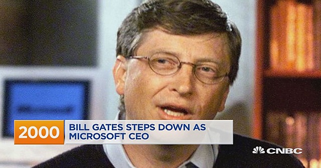 Bill Gates stepping down