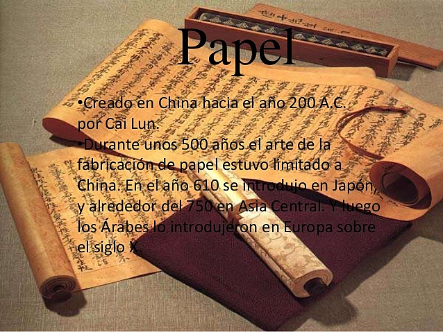 Papel en China