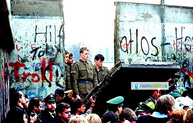 La caida del Muro de Berlín