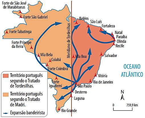 Cesión de las reducciones jesuíticas a Portugal a cambio de la entrega de la colonia de Sacramento.