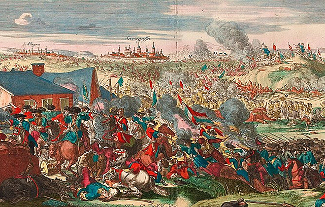 Inicio reinado de Felipe V y comienzo Guerra de Sucesión.