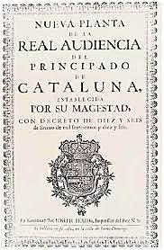 Decretos de Nueva Planta.