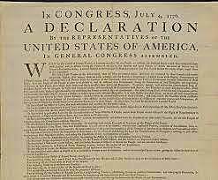 DECLARACIÓN DE INDEPENDENCIA DE EE.UU