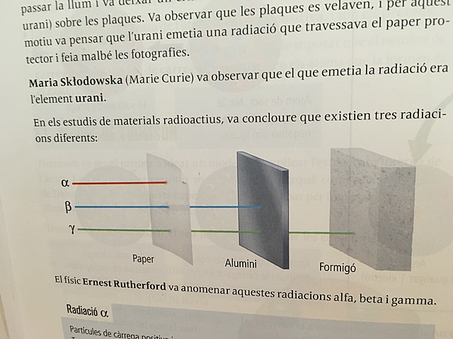 Radioactivitat de Marie Curie