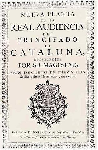 Decretos de Nueva Planta.