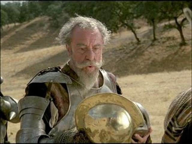 El Quijote y el Yelmo de Mambrino