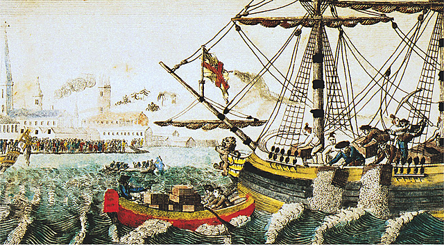 1773	Boston Tea Party