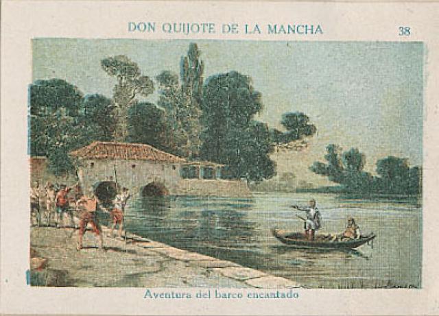 Don Quijote y el barco encantado