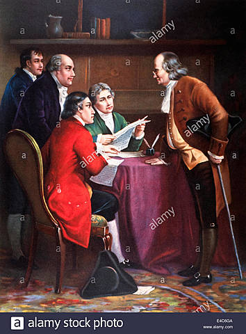 Redacten declaració independència dels EUA