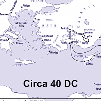 Timeline: 1° Viaggio apostolico