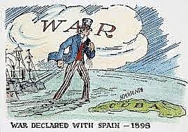 The U.S Declares war on Spain.