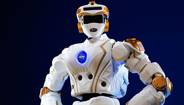 Robot humanoide utilizado como astronauta