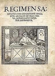 1531. Se escribe e regimine sanitatis (escrito dietético) en Basilea