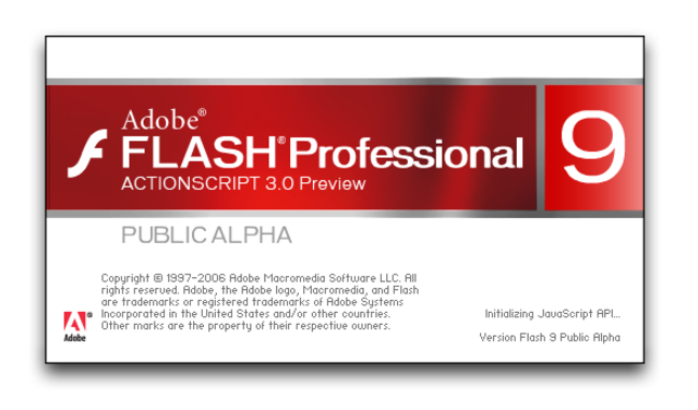 Se lanza Adobe Flash Professional 9