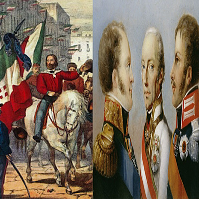 Timeline: De la Restauración  Absolutista hasta las Unificaciones