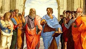 Pitagora, Democrito, Platone, Aristotele