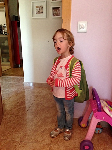 Vaig començar la guarderia