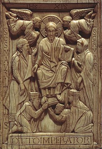 Intronisation pour Ottone II et Teofane