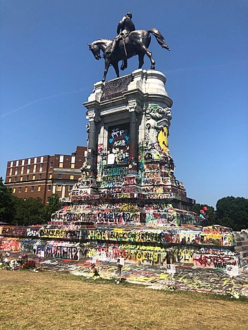 Confederate Statues and Monuments Fall amidst BLM Protests