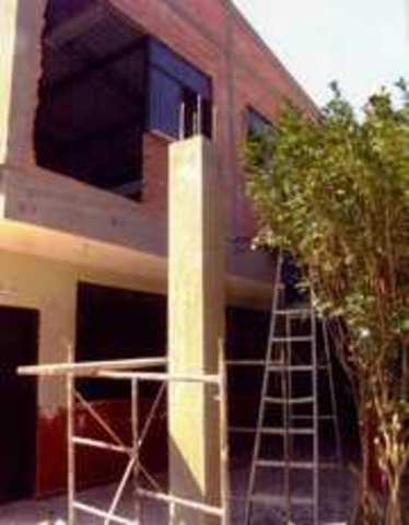 construccion de nuevas aulas