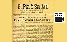 La revolución se inició con el Plan de San Luis