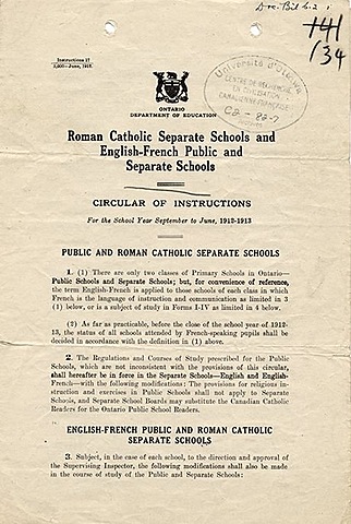 Le règlement 17 est mis en application