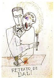 Retrato de Dalí