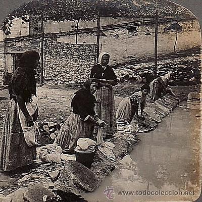 Timeline: Línea del tiempo. Oficio de lavandera