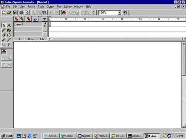 Macromedia Flash 1.0
