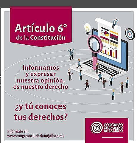 REFORMA AL ARTÍCULO 6º CONSTITUCIONAL