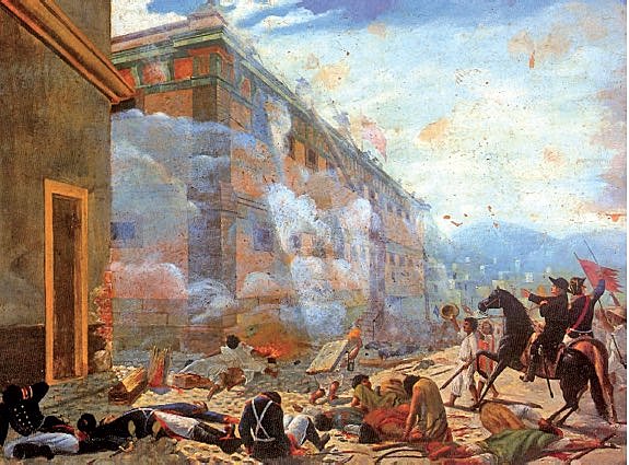 Después de que Hidalgo conmina a Riaño la rendición de Guanajuato, las tropas insurgentes, a cargo de José Mariano Abasolo y Camargo, toman la ciudad.