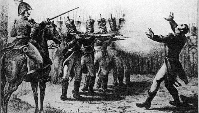 En Chihuahua, en la plazuela de los Ejercicios, Ignacio Allende, Ignacio Aldama y José Mariano Jiménez son fusilados por la espalda y decapitados. José Mariano Abasolo es condenado a prisión perpetua.