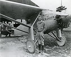 Charles Lindbergh first nonstop transatlantic flight, Spirit of the St. Louis