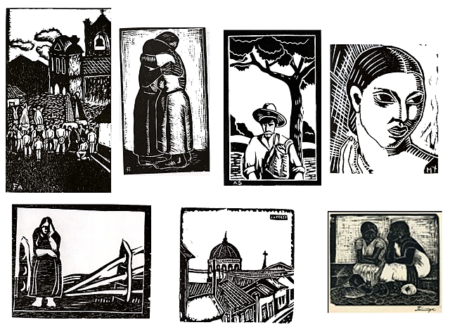 Francisco Amighetti - Grabados - Costa Rica