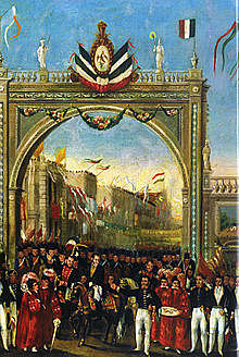 Entra el Ejército Trigarante a la Ciudad de México. Se consuma felizmente la independencia mexicana.